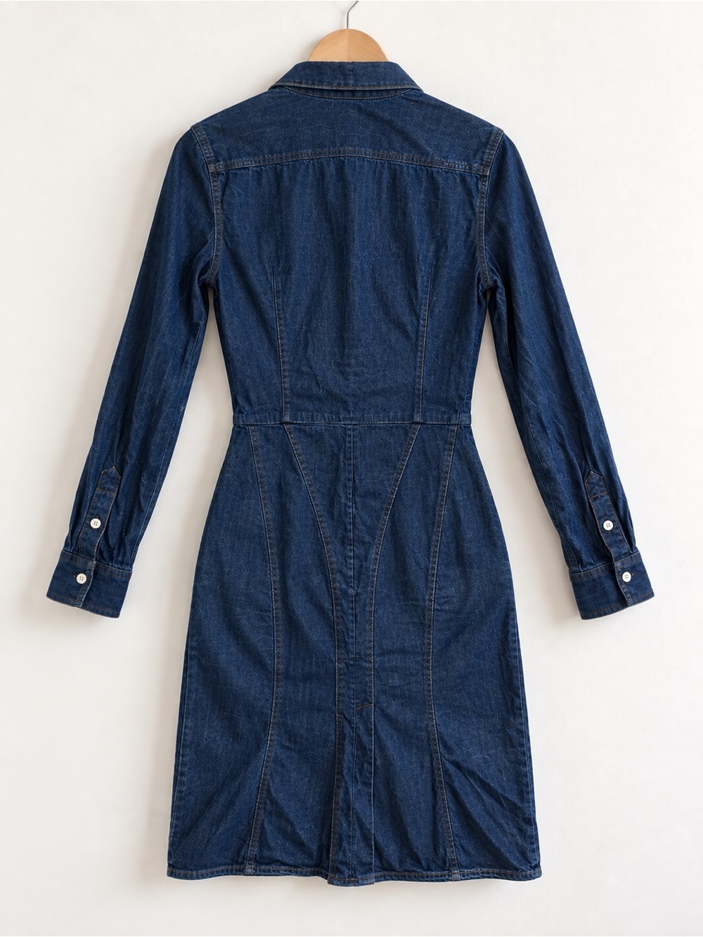 Polo Ralph Lauren Denim Button-Front Shirtdress – Size 4 - Picture 4 of 9